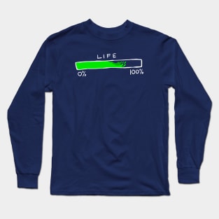 Battery Life Melting Long Sleeve T-Shirt